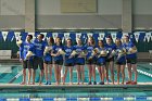 Swimming Senior Day  Wheaton College Women's Swimming & Diving seniors were honored on Senior Day prior to the team’s duel meet against Babson, January 11, 2020. - Photo By: KEITH NORDSTROM : Wheaton, Swimming, Senior Day